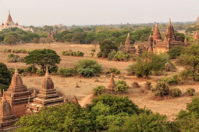 Tag 10 - Flug Mandalay - Bagan