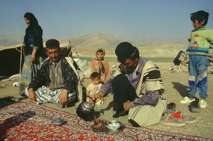 op bezoek bij de bakhtiari