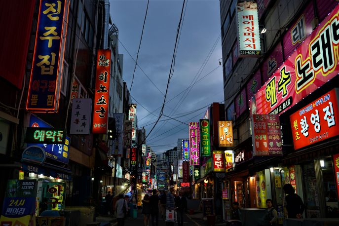 dimsum reizen naar havenstad busan zuidkorea in combinatie met japan