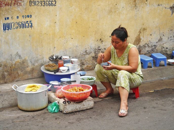 dimsum reizen individuele reis vietnam ho chi minh straatverkoopster 3 2