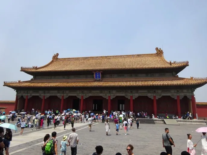 verboden stad beijing china dimsum reizen