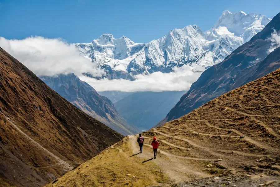Sfeerafbeelding nepal manaslu trekking bouwsteen
